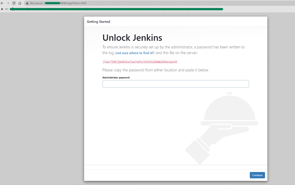 unloack jenkins